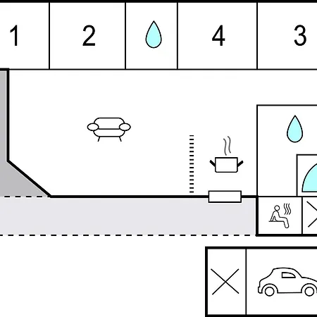 4 Bedroom Gorgeous In Semesterbostad Oksbøl