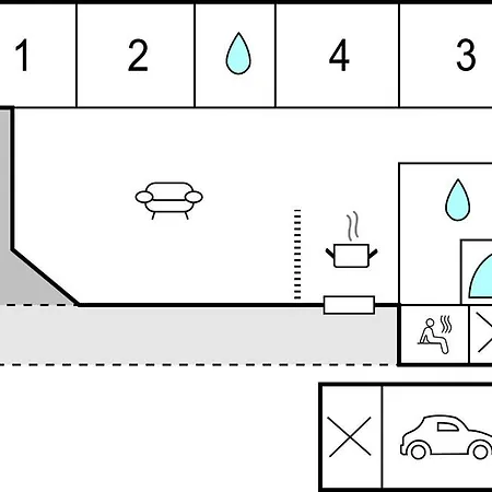 4 Bedroom Gorgeous In Oksbøl