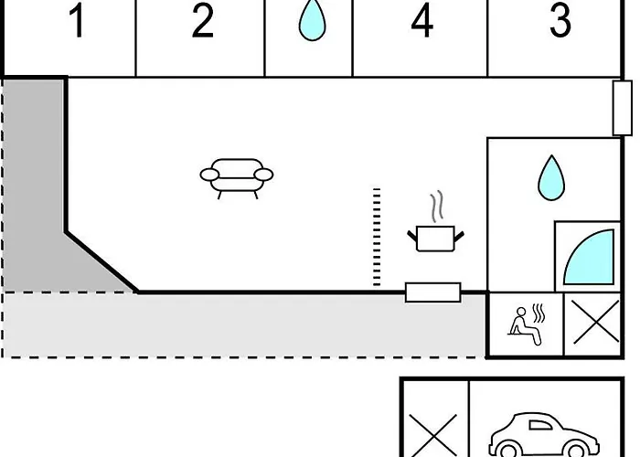 4 Bedroom Gorgeous In Oksbøl